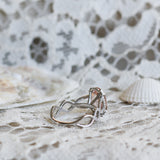 Valerie Cocktailring i Vitguld