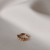 Vintage Diamond Huggie