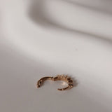 Vintage Diamond Huggie