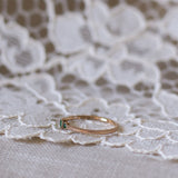 Vintage Style Mini Edith Ring med Smaragder