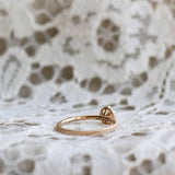 Gammeldags Solitärring med en klassisk briljantslipad diamant (0.50 CT - 1.0 CT)