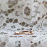 Gammeldags Solitärring med en klassisk briljantslipad diamant (0.50 CT - 1.0 CT)