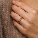 Vintage Style Tiny Diamond Ring