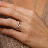 Vintage Style Tiny Diamond Ring