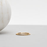 Finished: Jade Petite Enough Ring with Yellow Sapphire Gradient