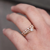 Finished: The Solitaire Ring with a 0.39 CT Antique Diamond