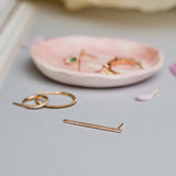 Jade Long Diamond Bar Earring