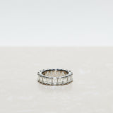 Emerald-Cut Eternity Band 0.25 CT (Total 5.50 CT)