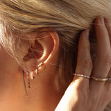 Brigitte Diamond Bar Earring