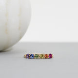 Finished: New model!: Rainbow Mini Angel Ring