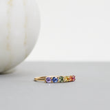 Finished: New model!: Rainbow Mini Angel Ring