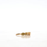 Angel Ring with Pale Yellow Sapphires