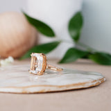 Grandmother's 12CT White Topaz Ring