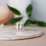 Grandmother's 12CT White Topaz Ring