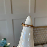 Finished: Pre-Owned Not At All Tiny Diamond Ring with a Champagne Diamond