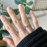 Finished: Pre-Owned Not At All Tiny Diamond Ring with a Champagne Diamond