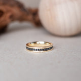 Sadeeh's Black Diamond Engagement Ring