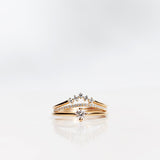 Finished: Jade Petite Wave Half Ring