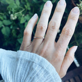 Finished: 24-Hour Auction! Idun Diamond Band with Champagne Diamonds and Diamonds TWVS