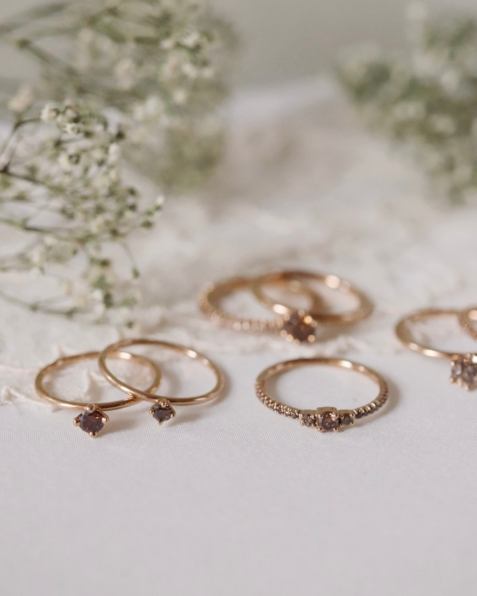 Chocolate Diamond Engagement Rings