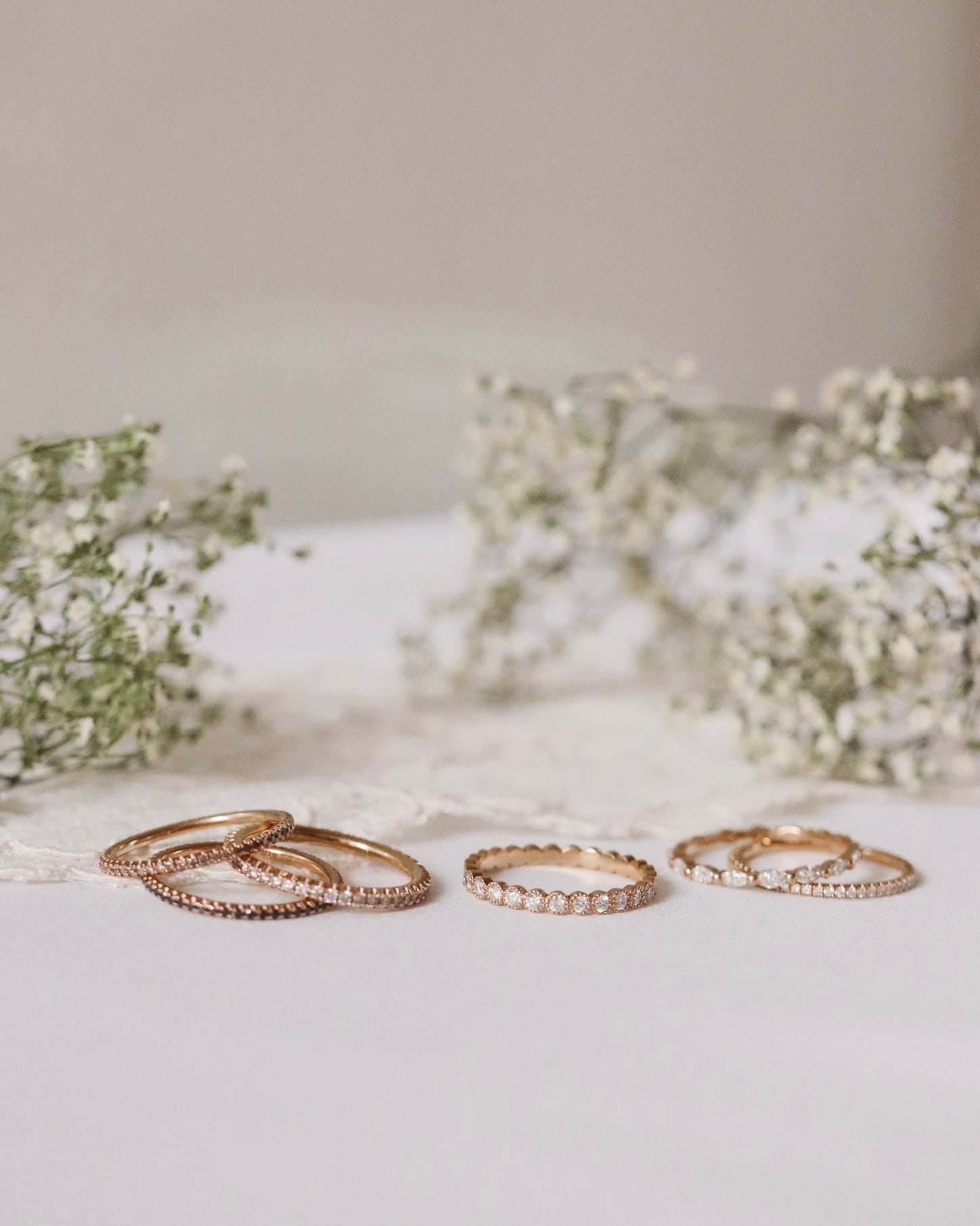 Diamantband för förlovning