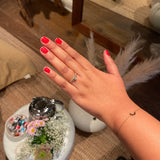 Tiny Solitaire Ring