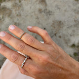 Mini Brigitte Ring Med Chokladdiamanter