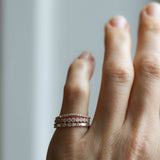 Amelia's Minimalistiska Baguetteband med Briljanter