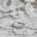 Astrid Top Covered Diamond Band