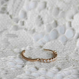 Astrid Vintage Diamond Hoop (Ny!)