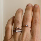 Marquise Diamond Triangle Ring - Mammaring