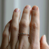 Elise Ring med Champagnediamanter