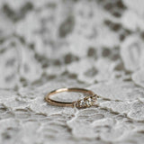 Elise Ring med Champagnediamanter