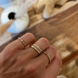 Hand Engraved Squared Goldie