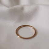 Super Thin Oval Goldie with Hidden Engraving