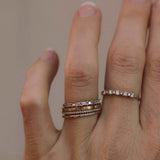 Hand Engraved Diamond Goldie