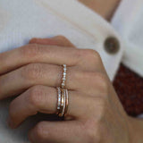 Hand Engraved Diamond Goldie