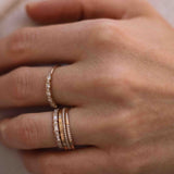 Hand Engraved Diamond Goldie