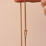Kalle's Captain's Necklace (with the baby's first initial)
