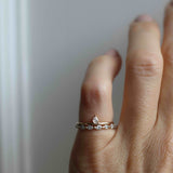Lily Tiny Diamond Drop Ring