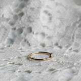 Lily Tiny Diamond Drop Ring