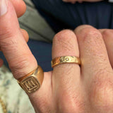 Logan Ring med Chokladdiamant