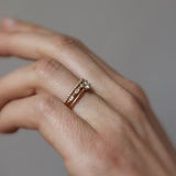 Tiny Solitaire Ring