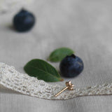 Secret Garden Flower Stud - Blåbär