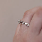 Solitaire Petite Sparkle Ring (0.40 CT - 0.80 CT)