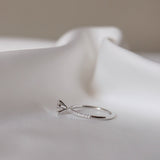 Solitaire Petite Sparkle Ring (0.40 CT - 0.80 CT)