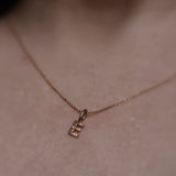 Tiny Letter Pendant