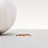 Finished: Five Dots Spread Around Ring with Chocolate and Champagne Diamond Gradient