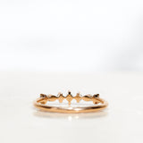 Hilda Ring with Emeralds and Diamonds