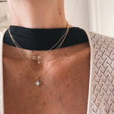 Tiny Letter Necklace